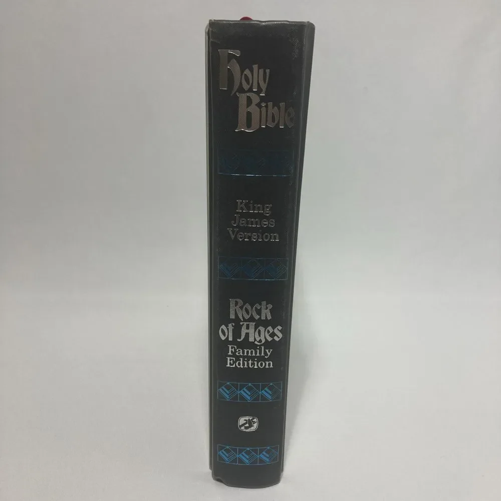 Holy Bible Rock Of Ages Family Edition King James Version Heritage Publishers TX